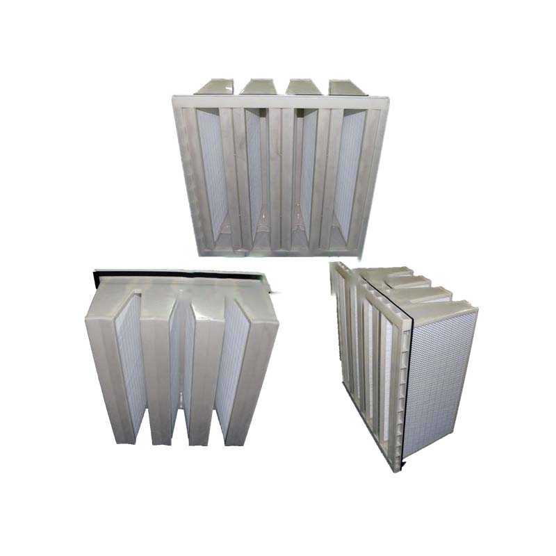  585X277X292Mm Hvac V Bank Hepa Filter 1655100364