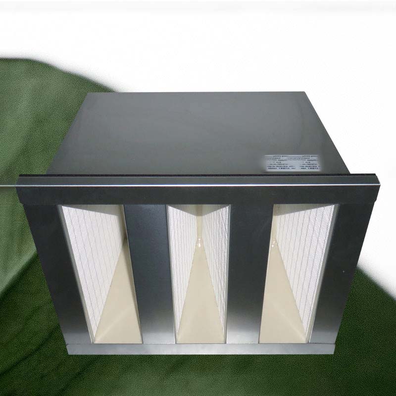  585X277X292Mm Hvac V Bank Hepa Filter 1655100380