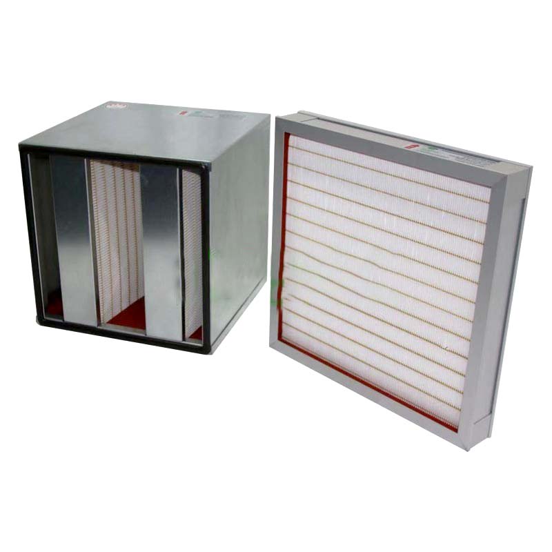  99.99% Fiberglass Mini Pleated Hepa Air Filter For Operating Room 1655170299