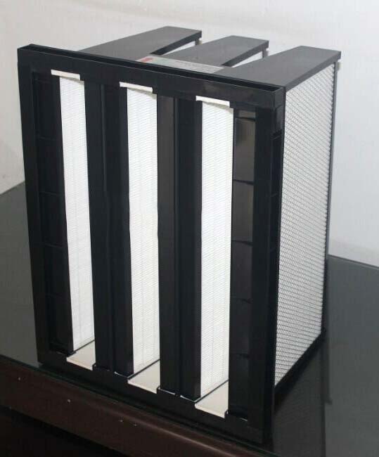  Abs Frame Hepa Filter V Bank Filter Photos & Pictures 1655184228