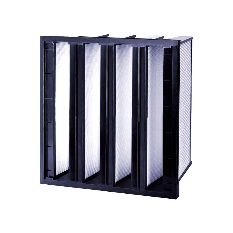  Abs Frame Activated Carbon V Shape Air Filter Photos & Pictures 1655260970