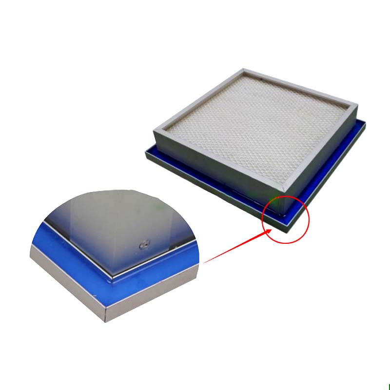  99.995%@ 0.3 Micron Paricle Gel Seal Hepa Air Filter With Fiberglass Media 1655272034