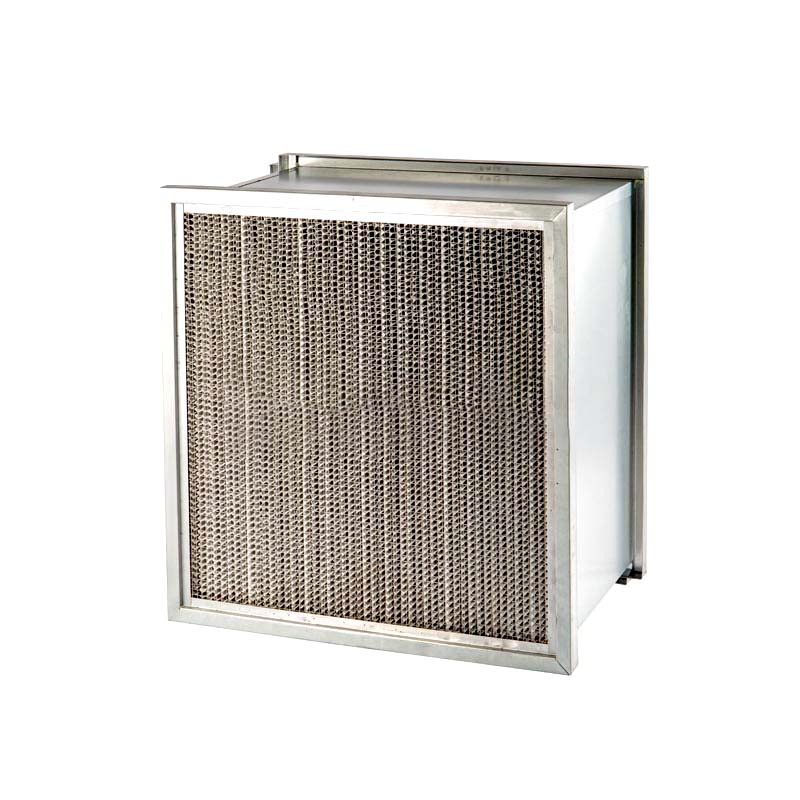  99.995% 400 Degree Ss Frame High Temperature Hepa Air Filter 1655278485